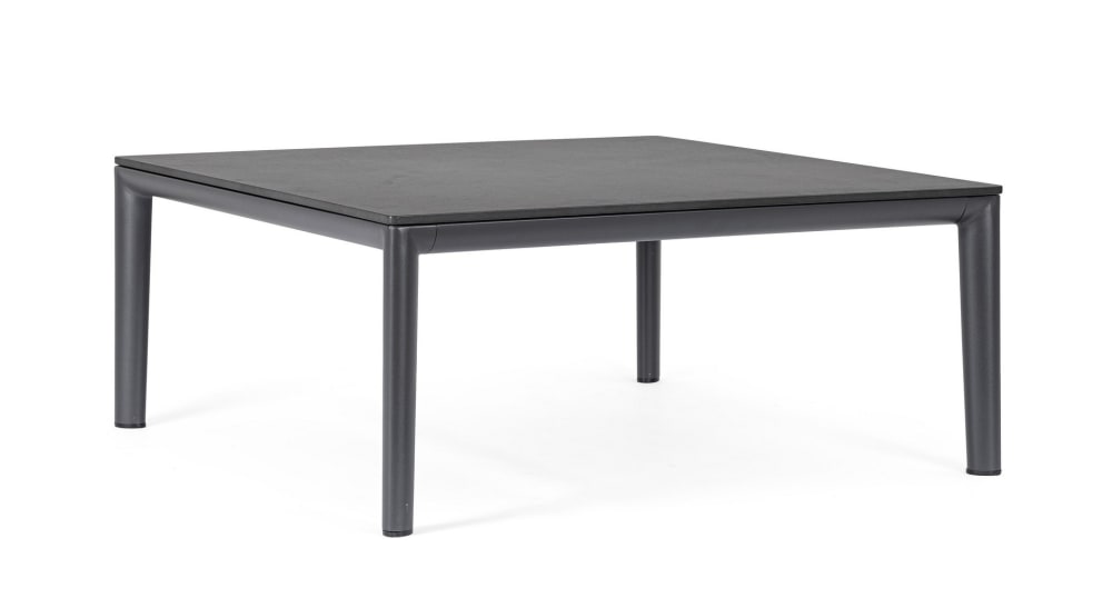 Table en aluminium 90x90x38