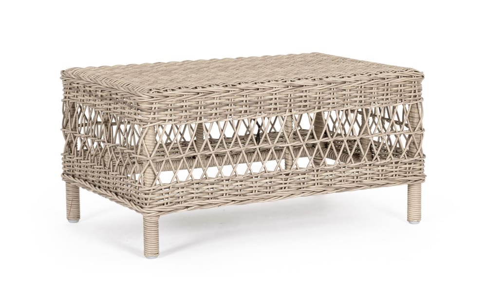 Table basse en aluminium
