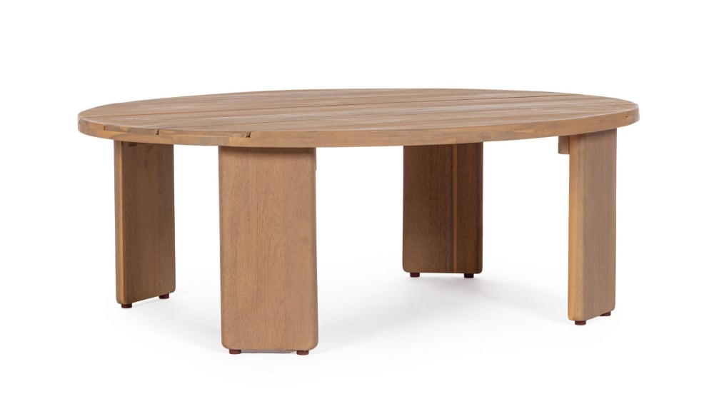 Table basse ovale en