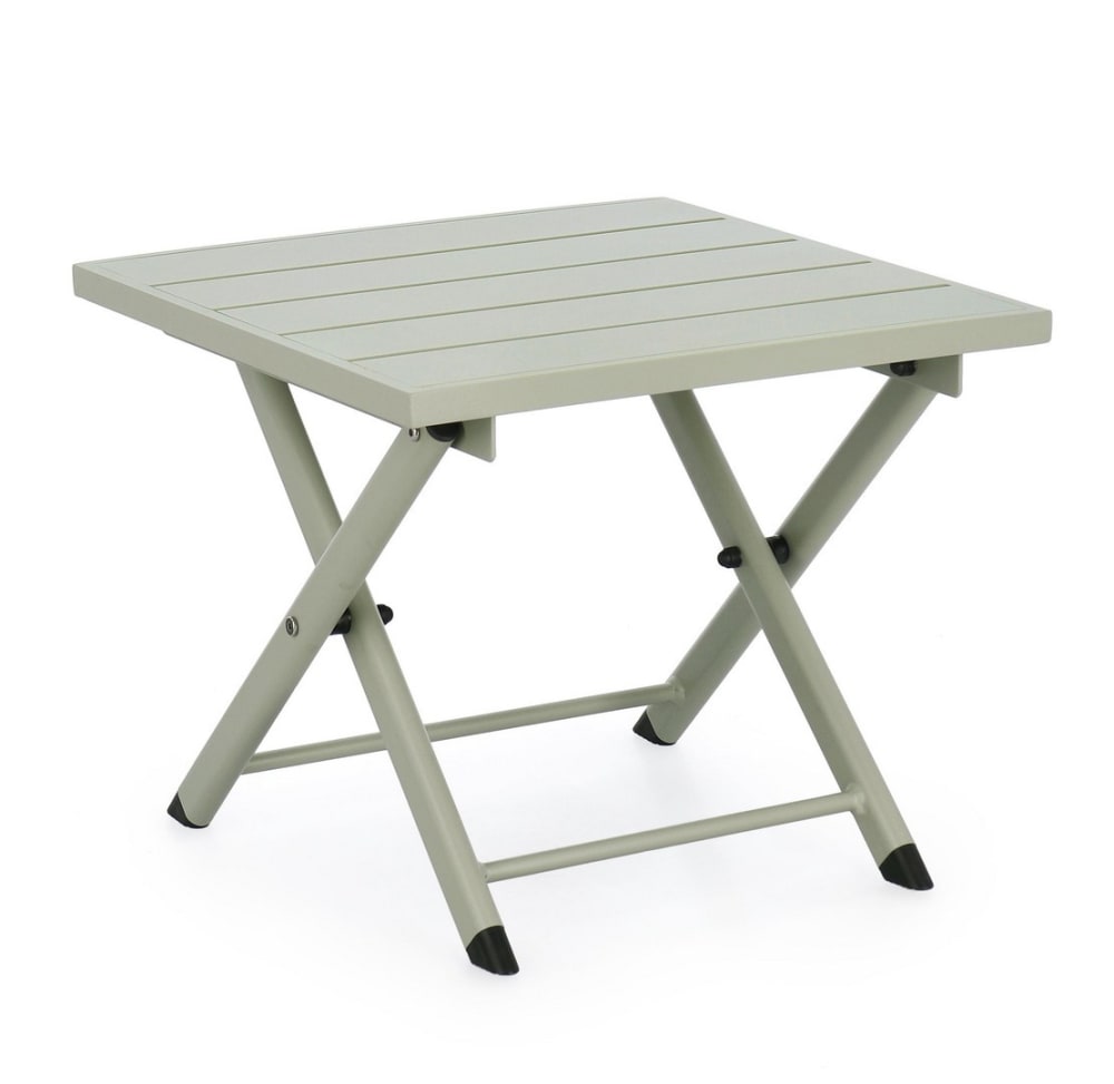 Table pliante en aluminium