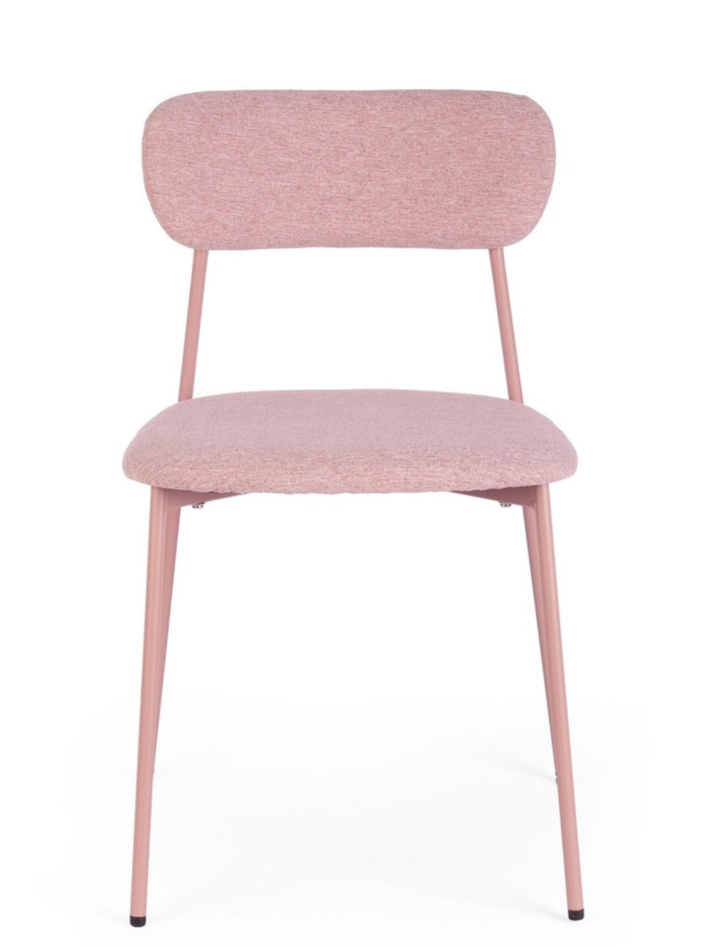 6er-Set Esszimmerstühle aus Kunstfaser, Rosa - Maisons Du Monde
