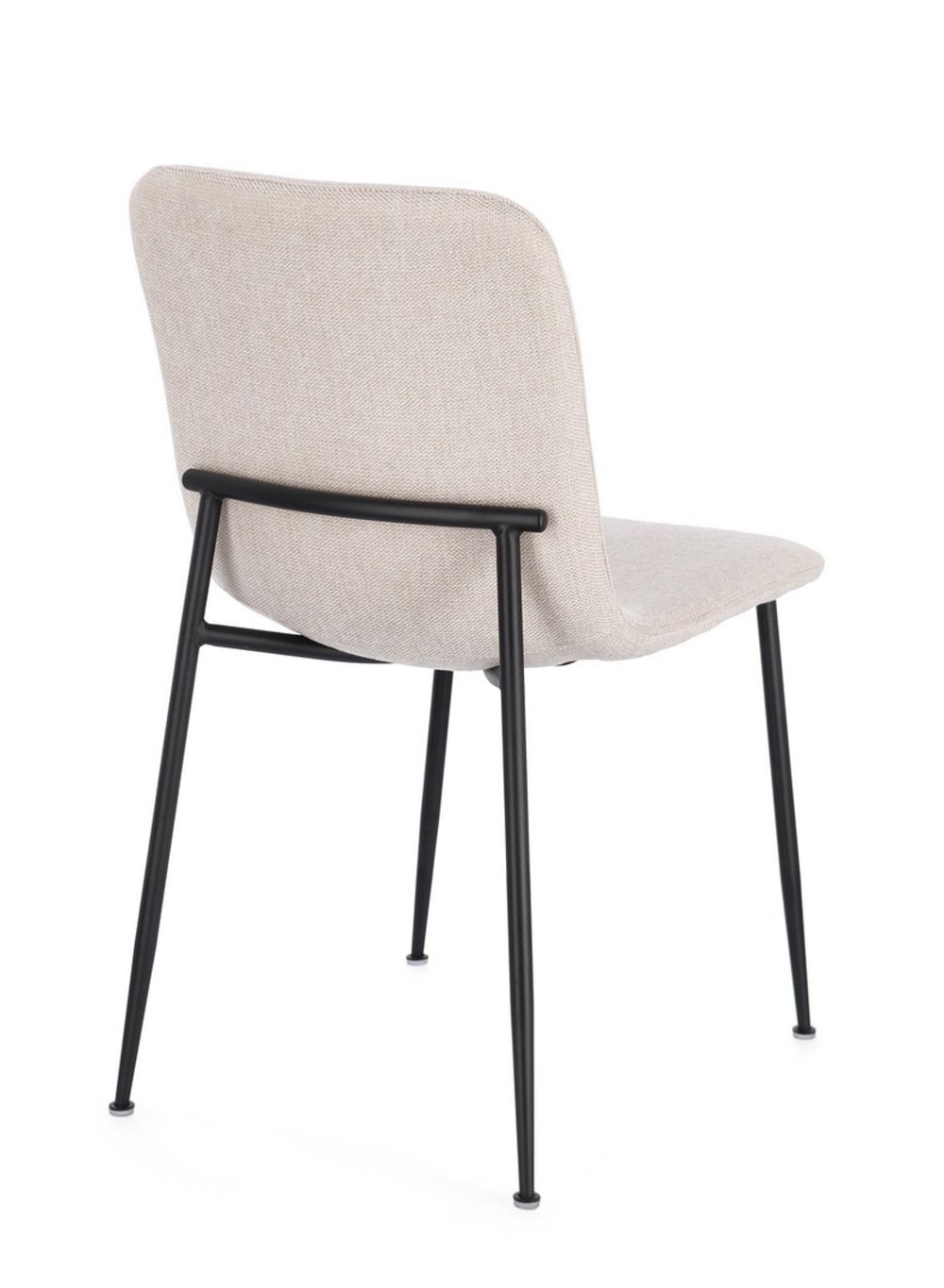 2er-Set Esszimmerstühle aus Kunstfaser, Beige - Maisons Du Monde