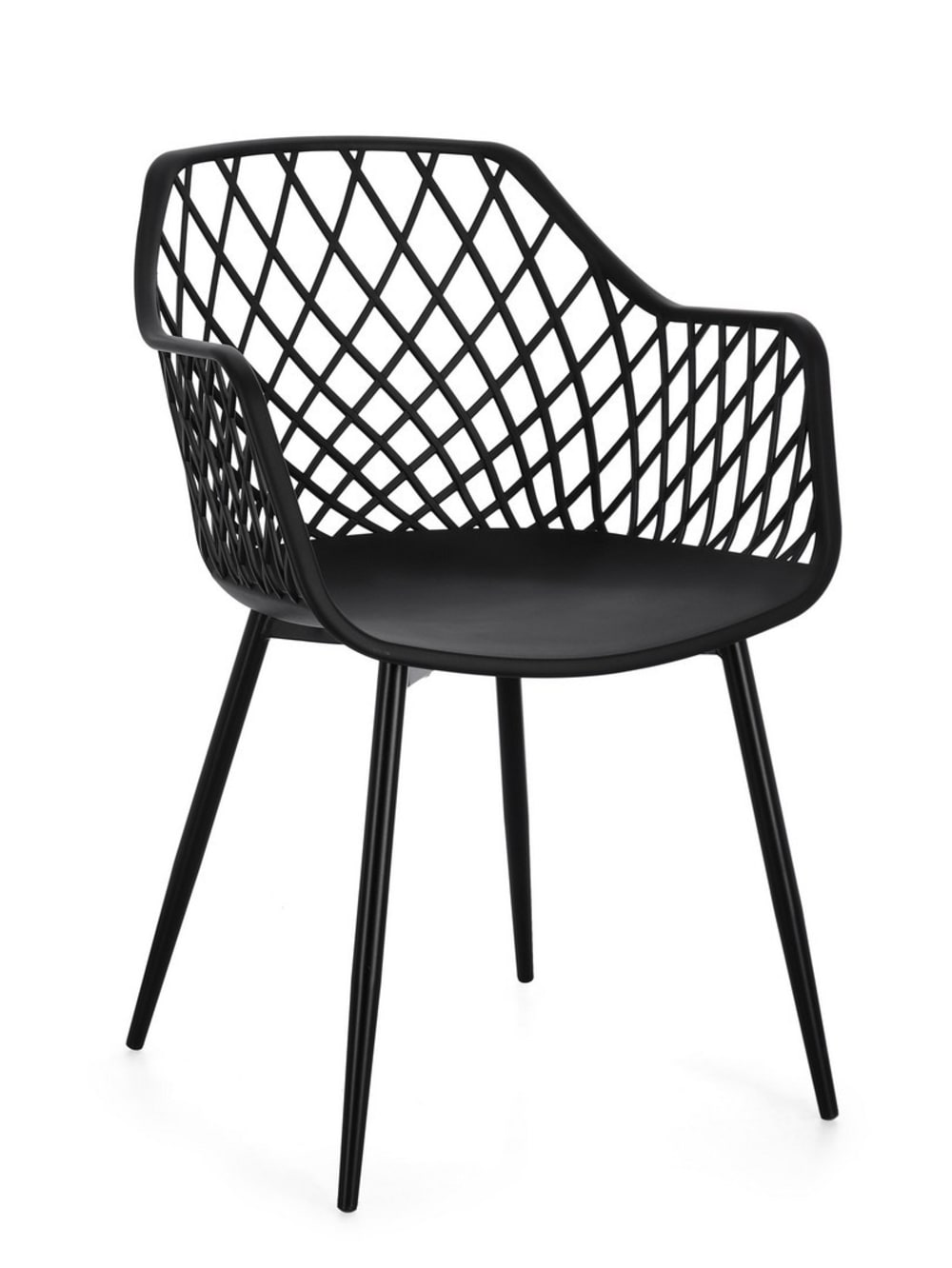 Ensemble de 4 chaises - noir