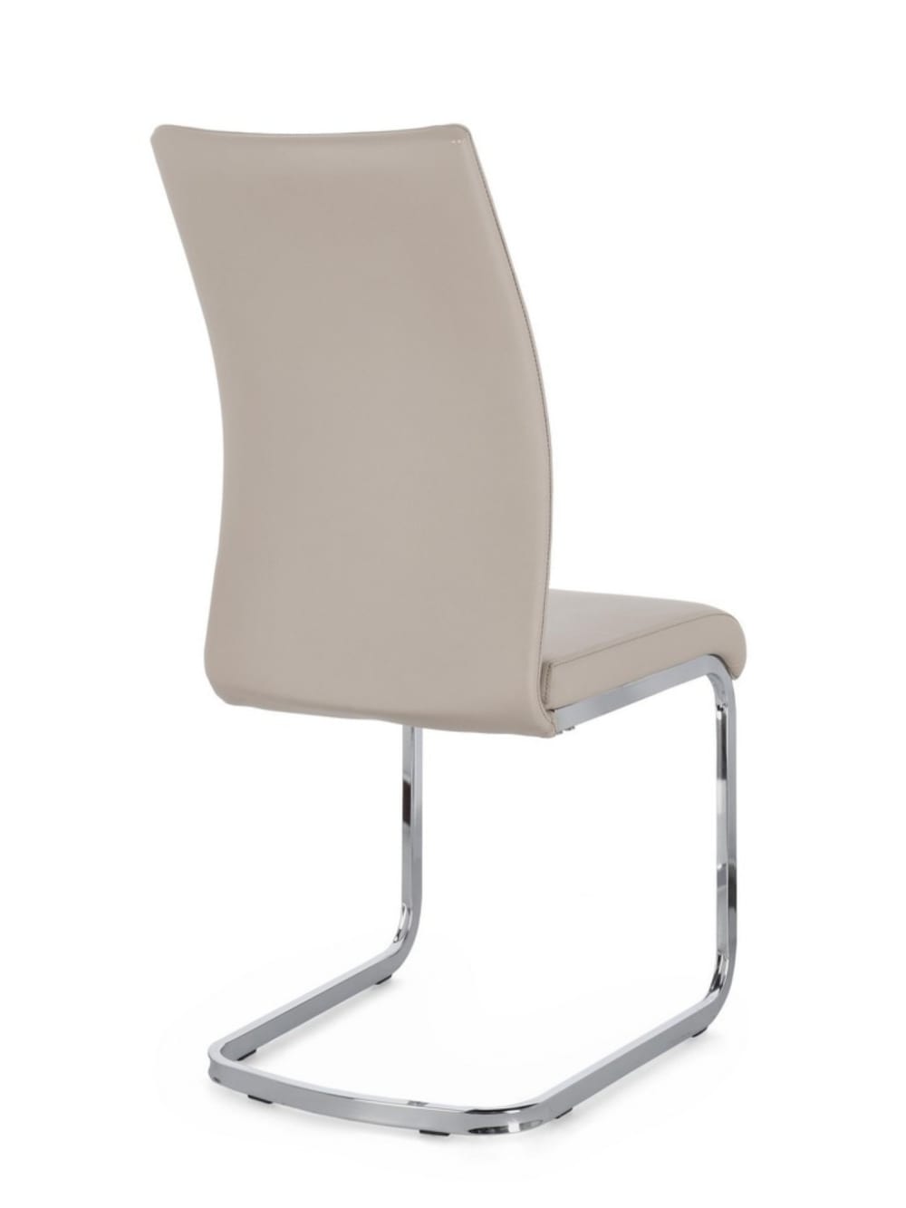 Ensemble de 6 chaises de salle à manger en similicuir marron