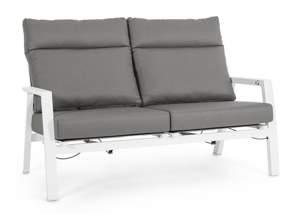Canapé inclinable 2 - aluminium