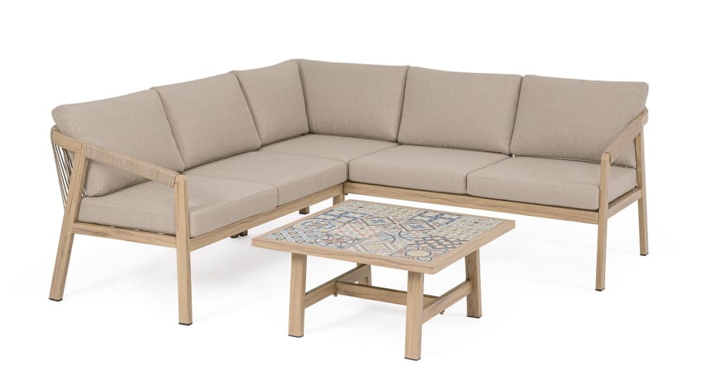Salon en aluminium avec - corde