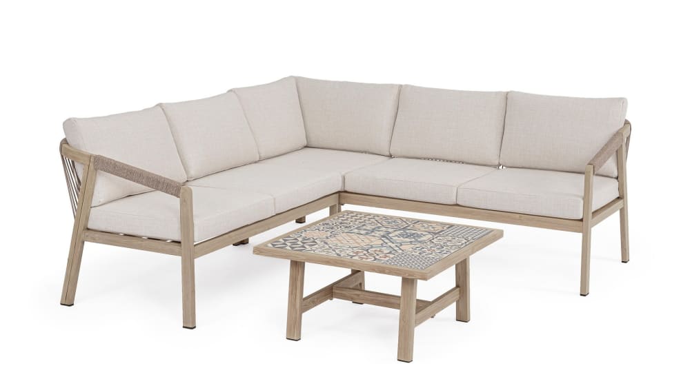 Salon en aluminium avec - accoudoirs