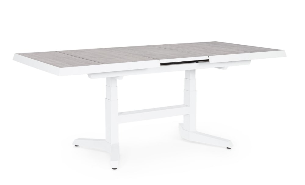 Table en aluminium et