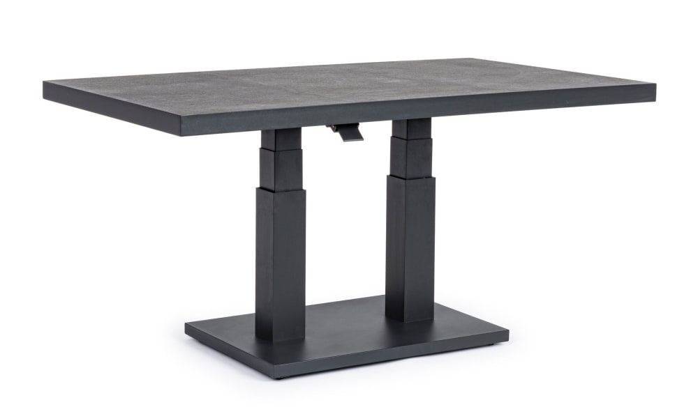 Table en aluminium et
