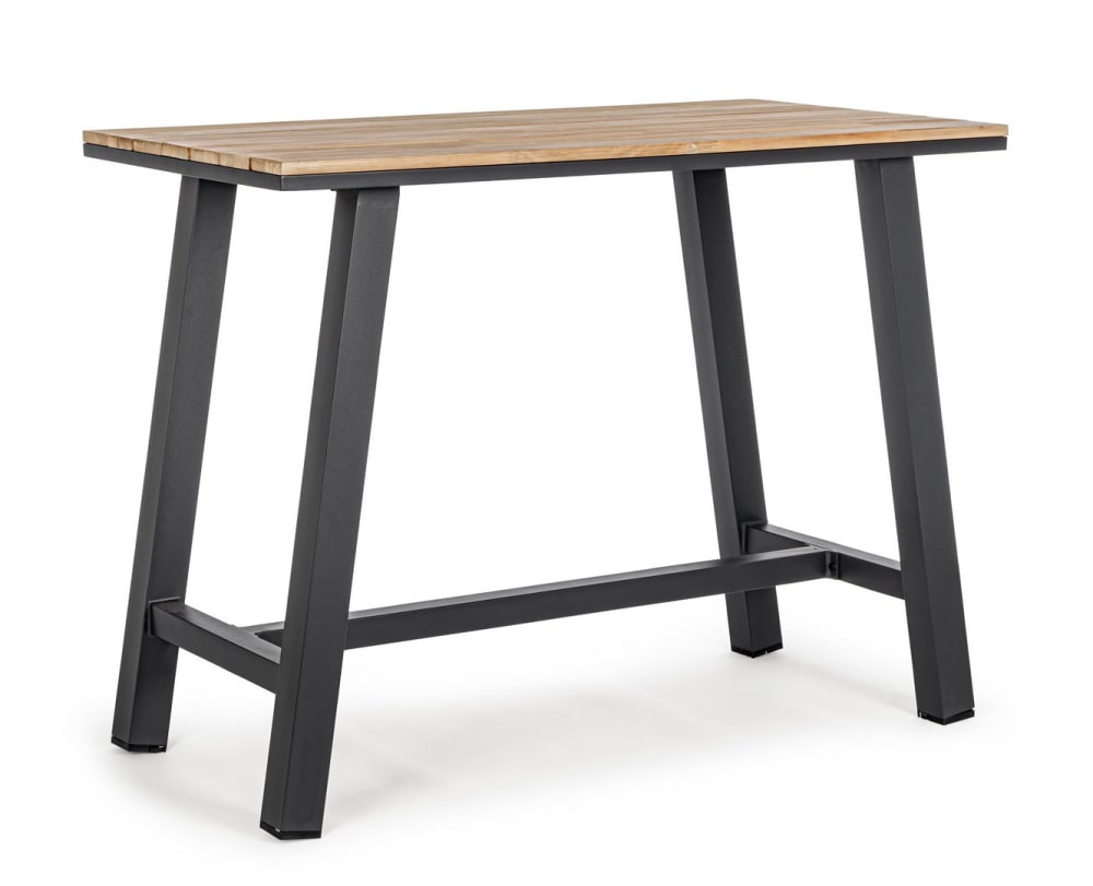 Table en aluminium anthracite