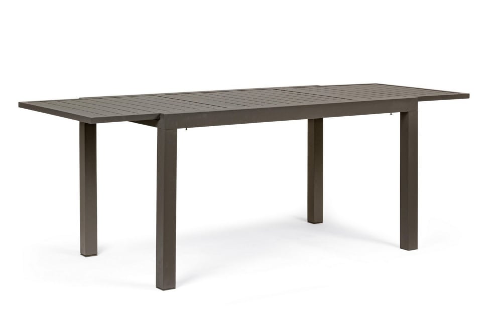 table en aluminium à
