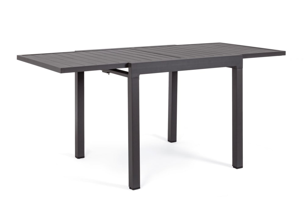 Table en aluminium 83-166X80