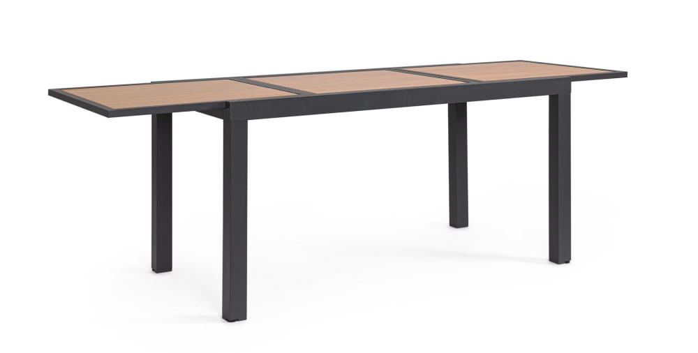 Table en aluminium 140-210x77