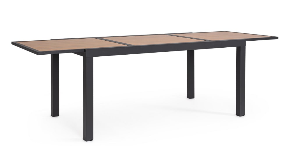 Table en aluminium 160-240x90