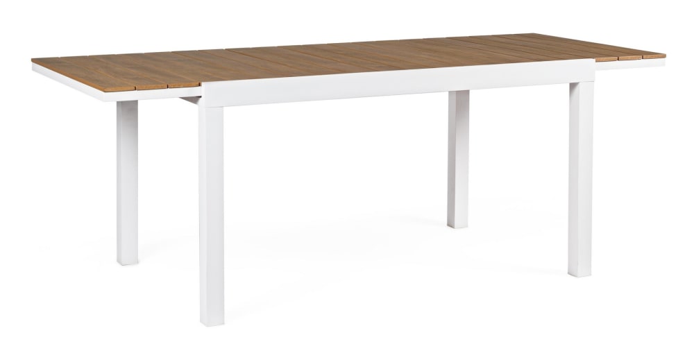 table en aluminium et