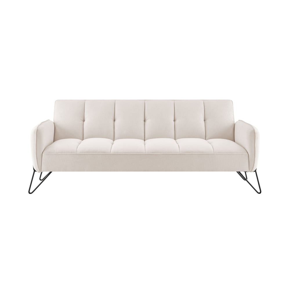 Banquette 3 places clic-clac - microfibre