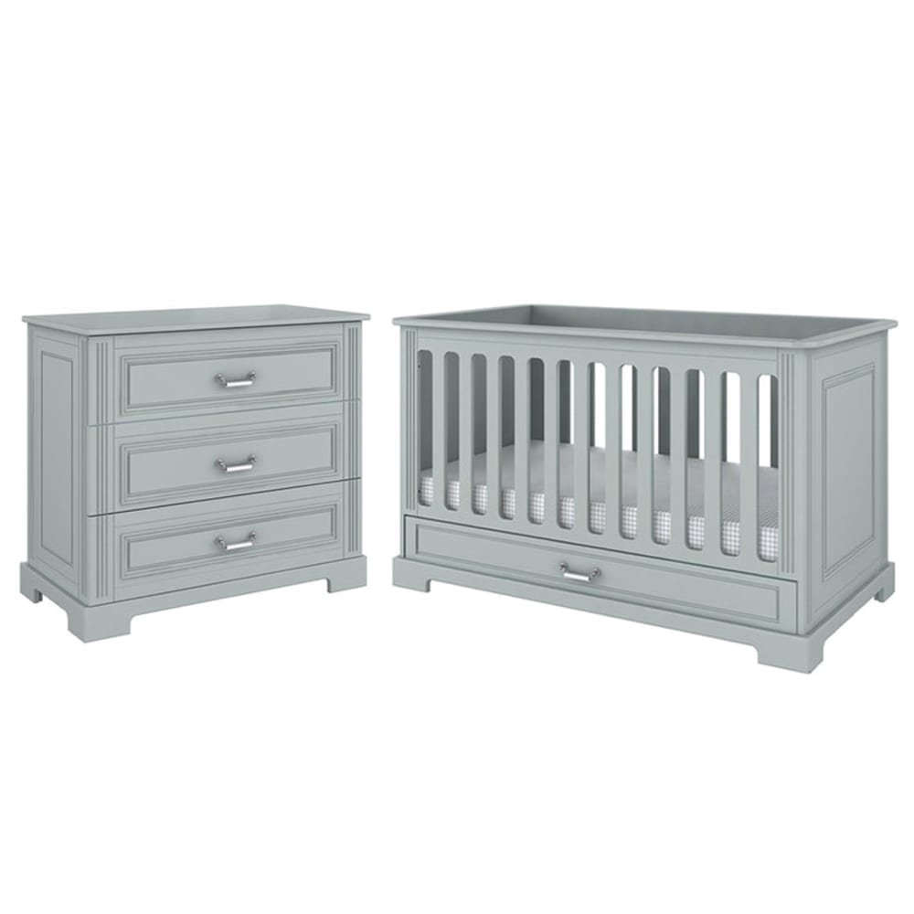 Lit évolutif 70x140 et commode panneaux mdf et stratifiés gris Lit évolutif 70x140 et commode panneaux mdf et stratifiés gris