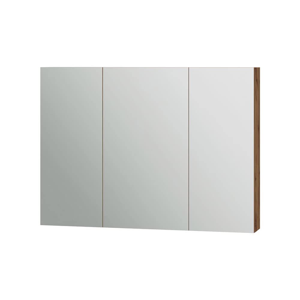 Armoire de toilette avec 3 portes chêne 99.7x73.2cm Armoire de toilette avec 3 portes chêne 99.7x73.2cm