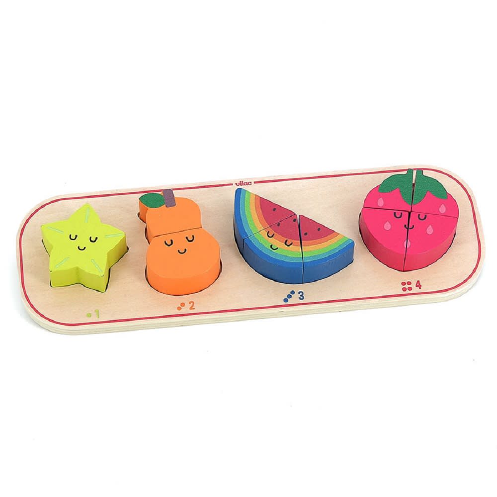 Encastrement 1, 2, 3 et 4 fruits Encastrement 1, 2, 3 et 4 fruits
