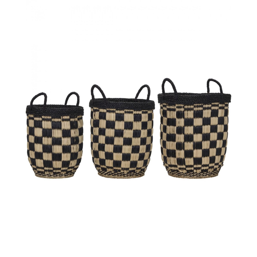 lot 3 paniers rangement