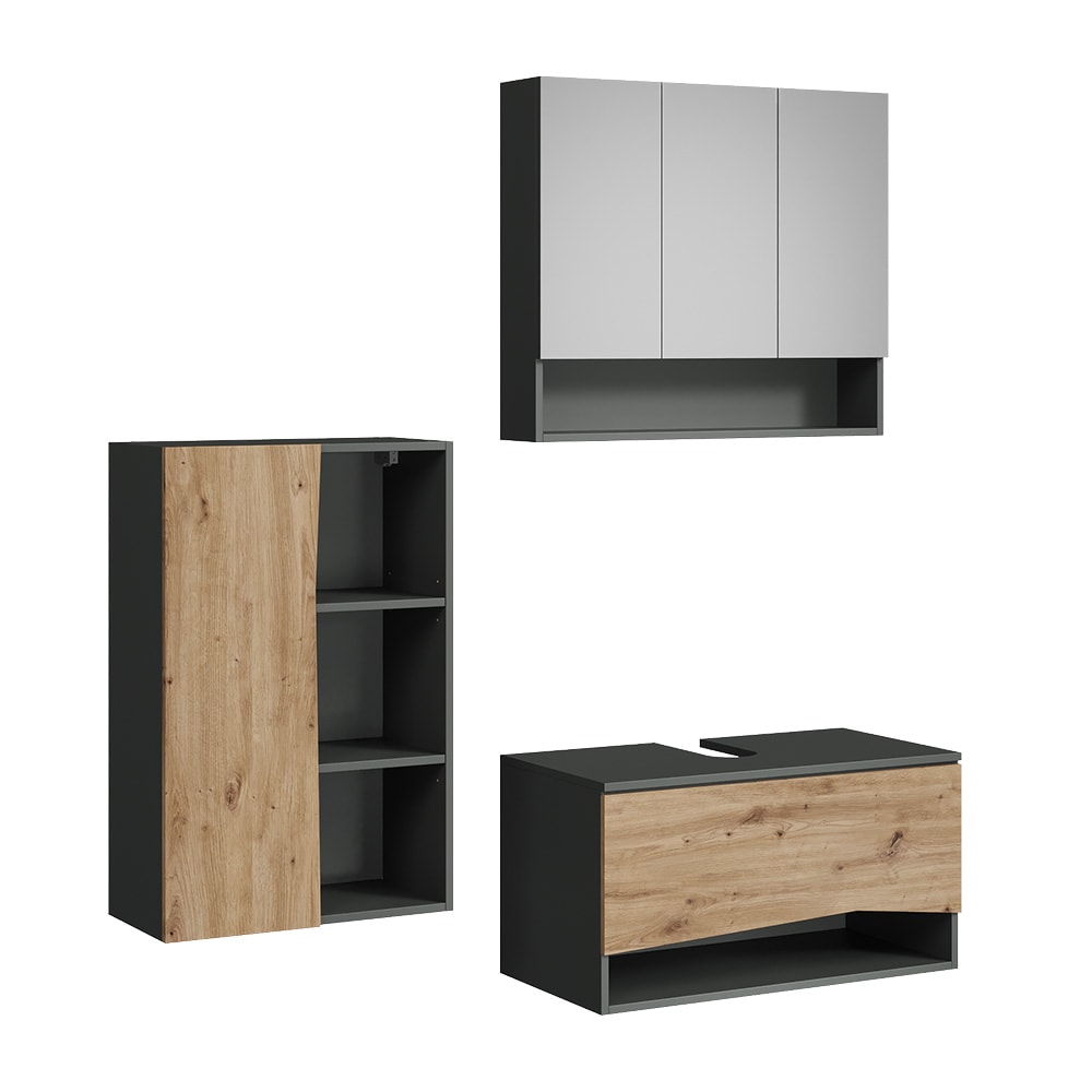 meubles bain 3 pièces