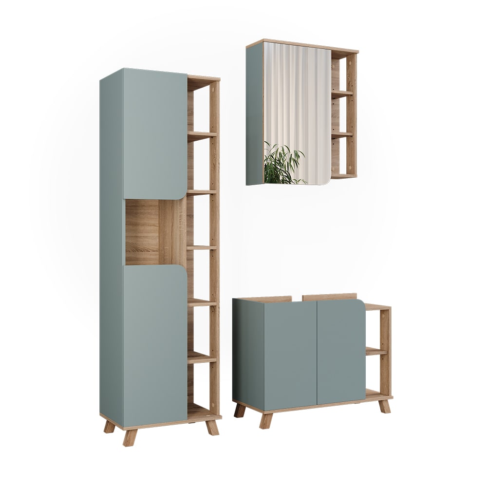 meubles bain 3 pièces