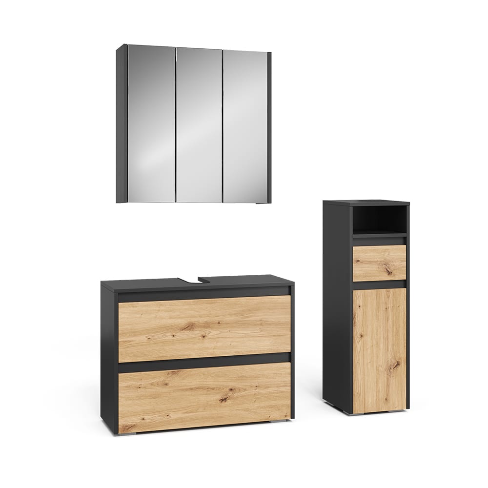meubles bain 3 pièces