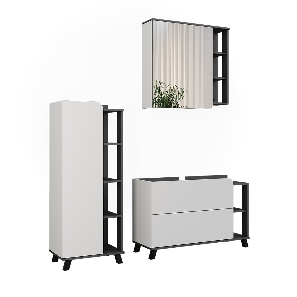 Meubles bain 3 pièces