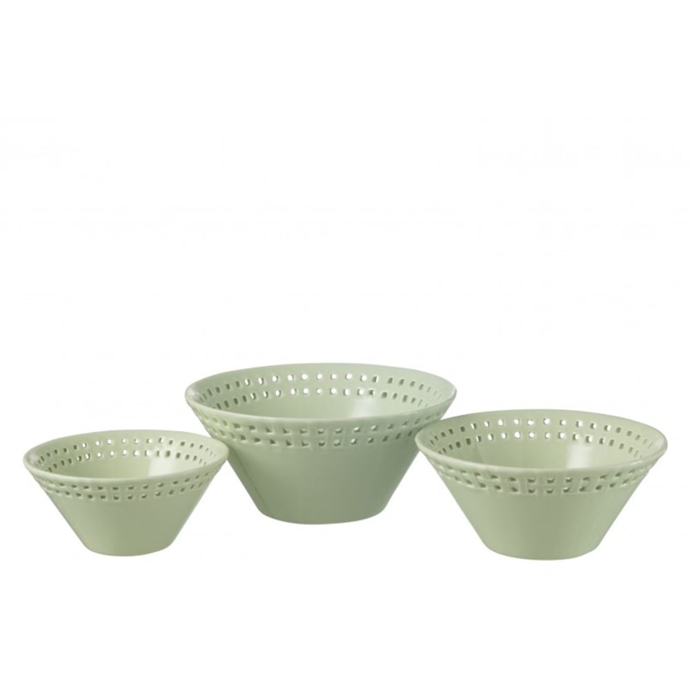 Set de 3 bols en céramique