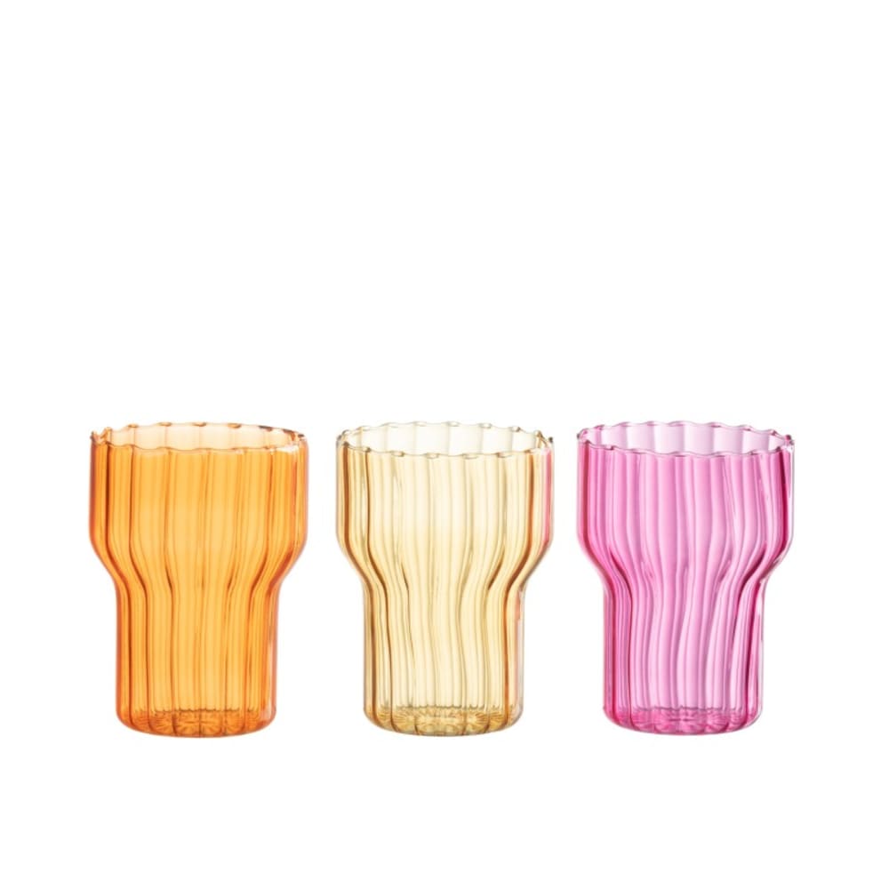 Photophore Beker en verre - assortiment