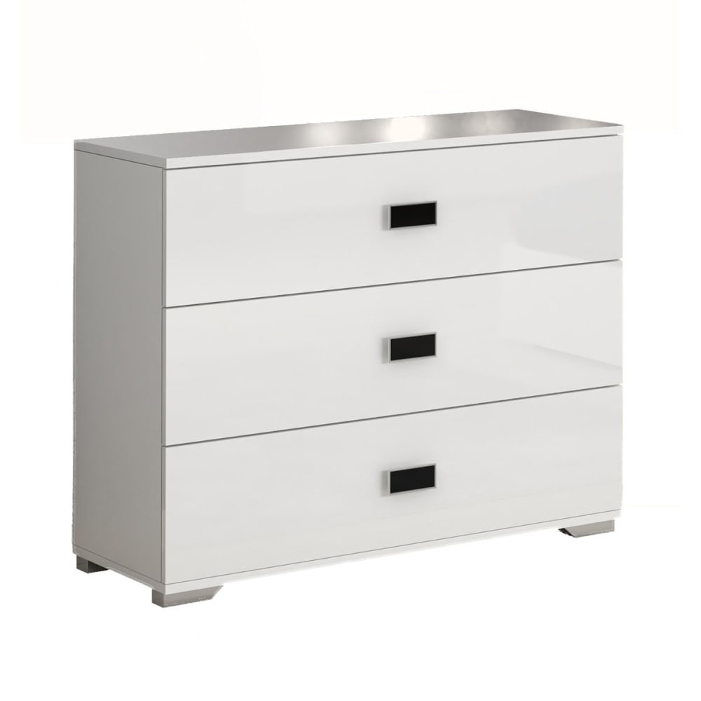 commode  3 tiroirs laquée
