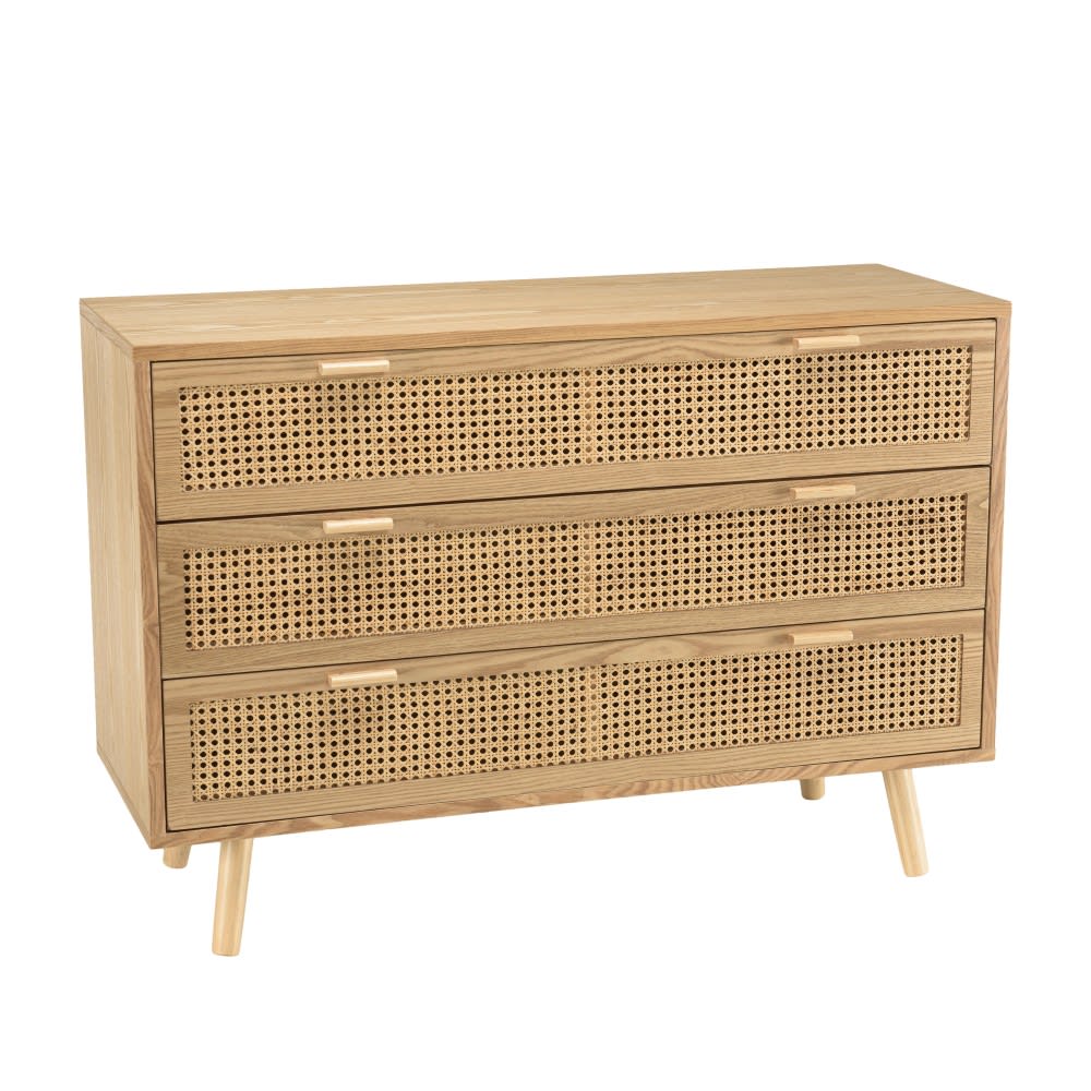 Commode couleur naturel - cannage