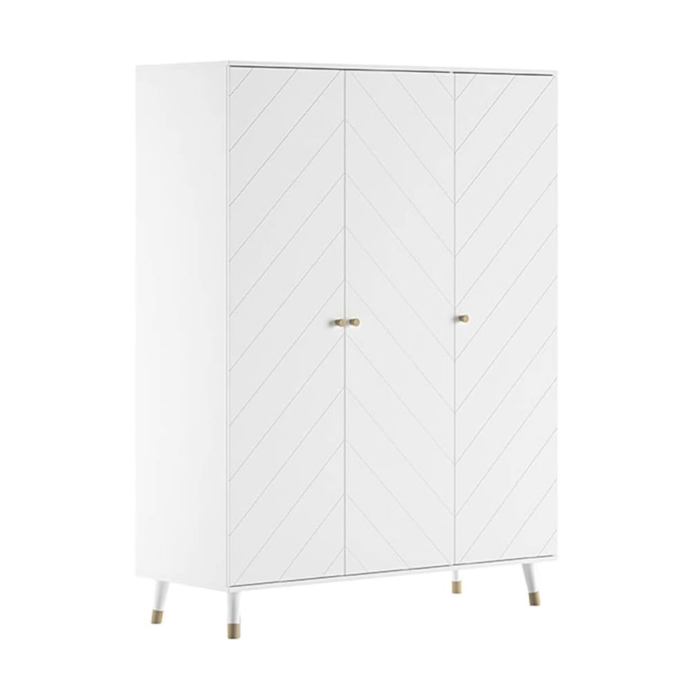 Armoire  3 portes blanche