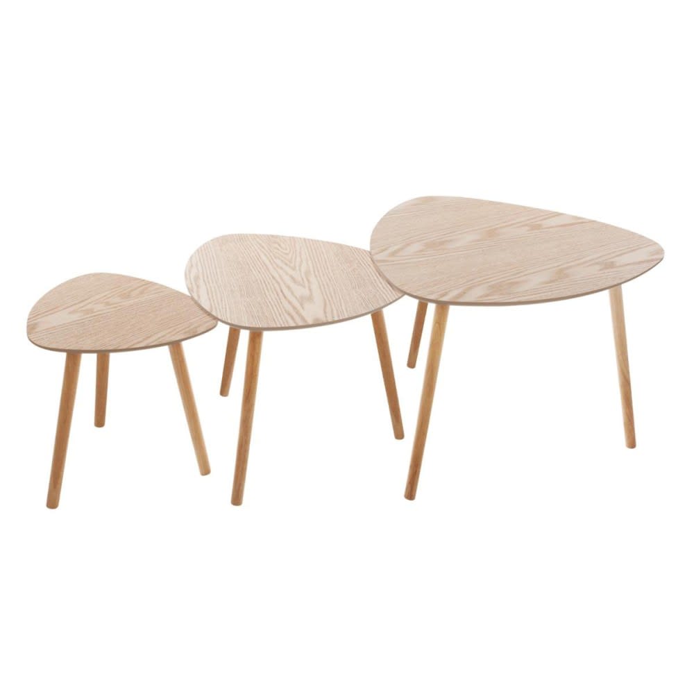 Lot de 3 tables à café