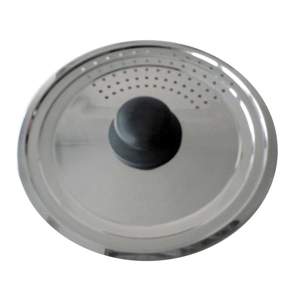 Passoire inox 22/24/26 cm argent / métallique en acier inoxydable