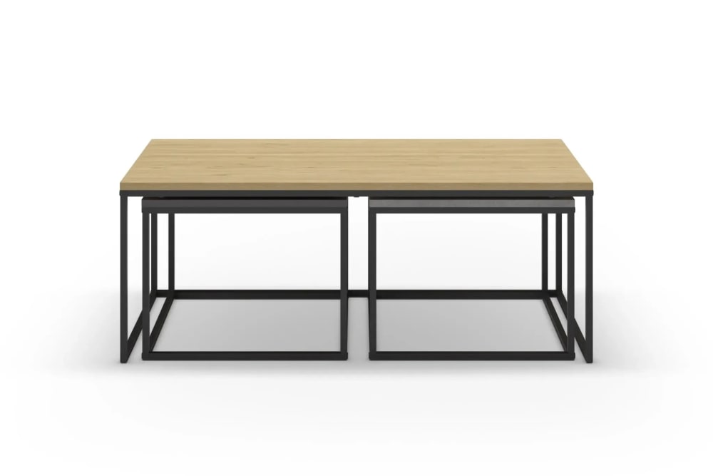 Ensemble de 3 tables