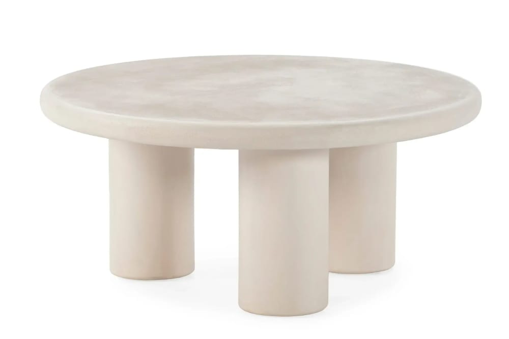Table basse 80cm 3 pieds