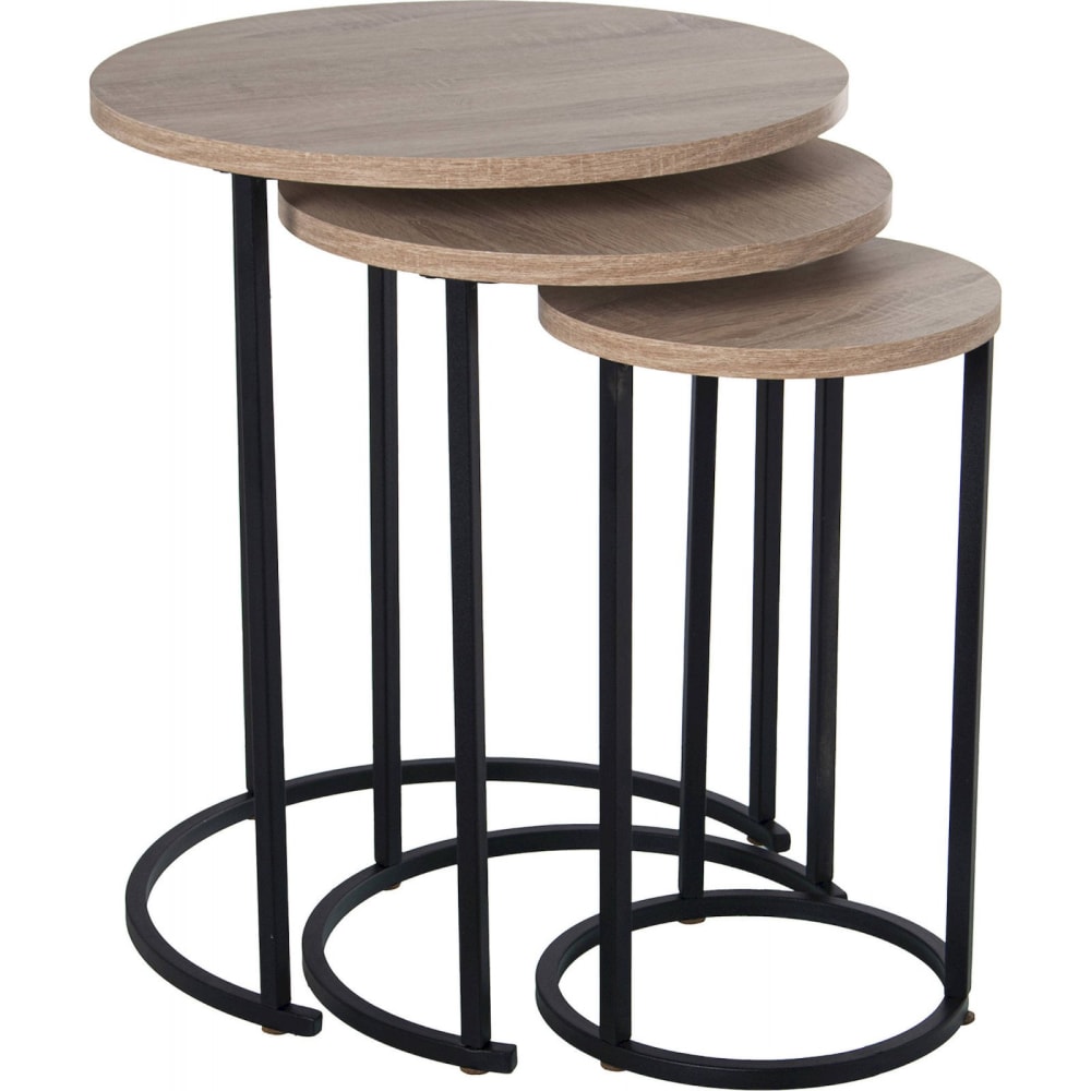 tables gigognes rondes