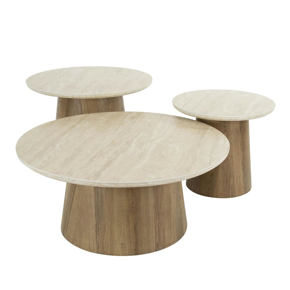 Lot de 3 tables basses