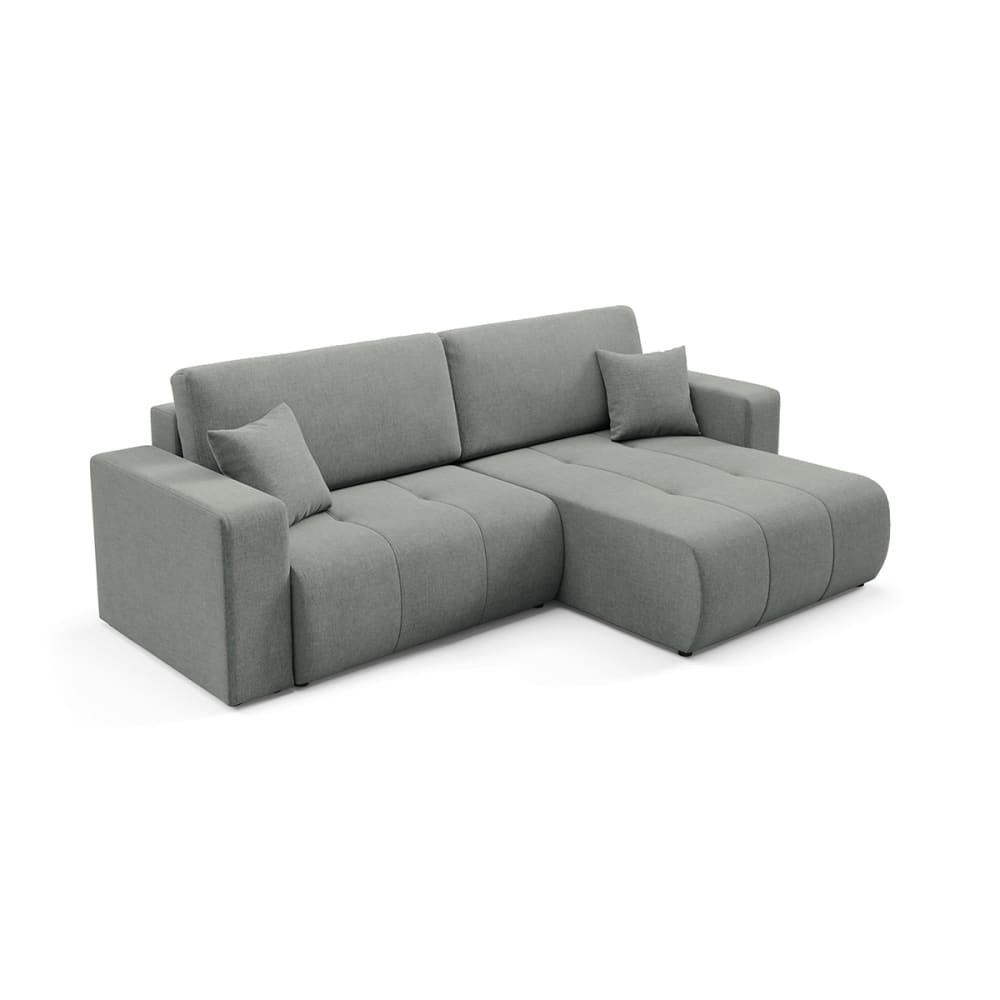 Canapé d'angle réversible - convertible gris