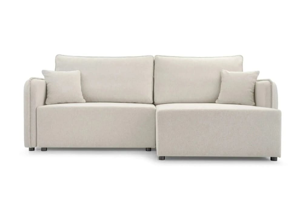 Canapé d'angle convertible - lisse