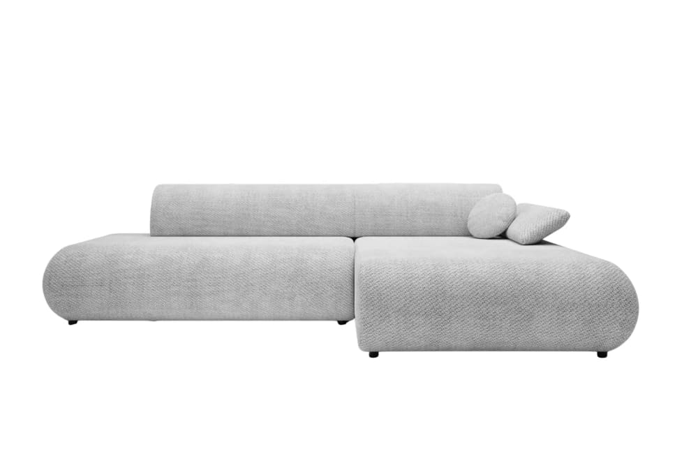 Canapé d'angle convertible - lisse
