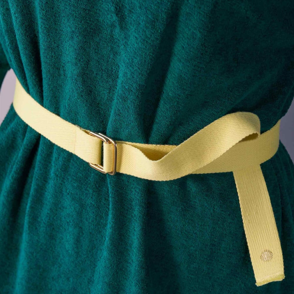 Ceinture  en coton bio sunshine 3 x 110 cm