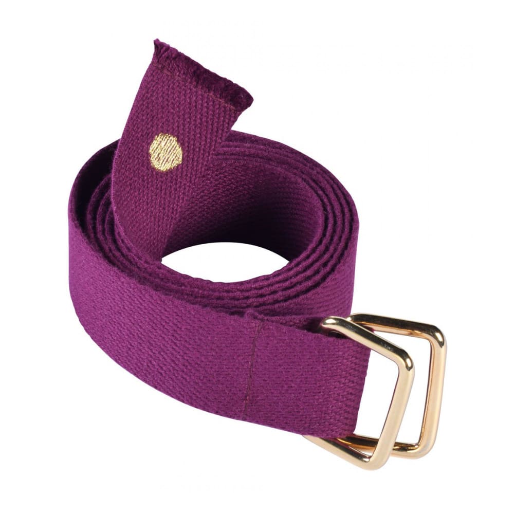 Ceinture  en coton bio purple rain 3 x 110 cm