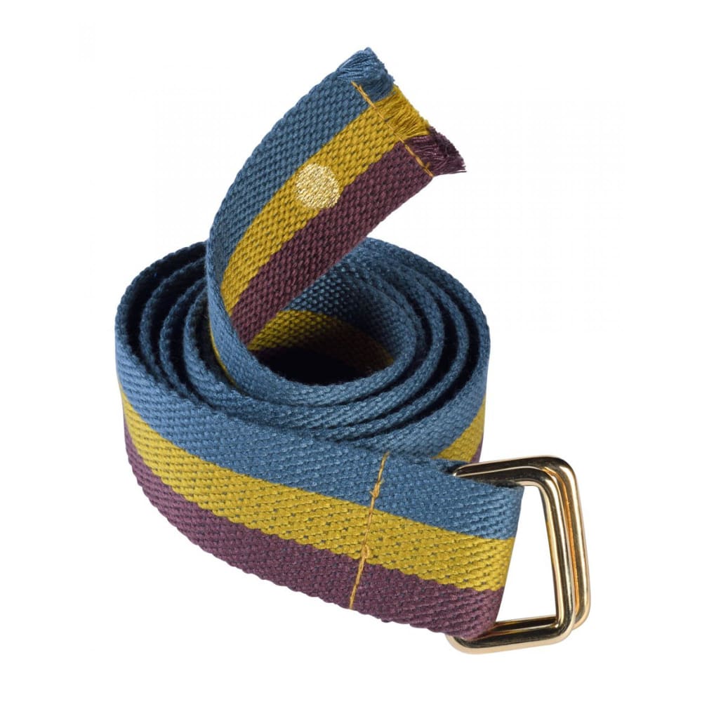 Ceinture  en coton bio multicolore 3 x 110 cm