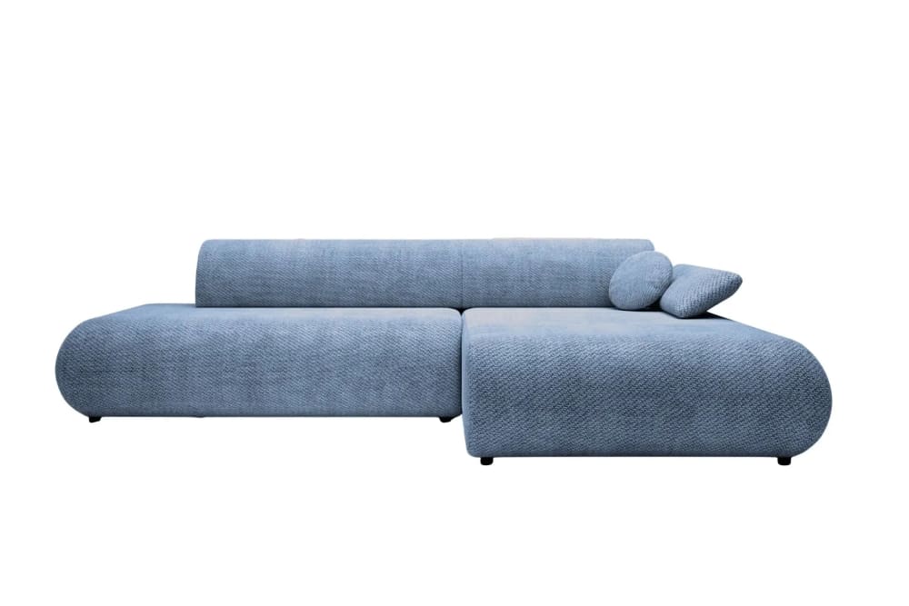 Canapé d'angle convertible - lisse
