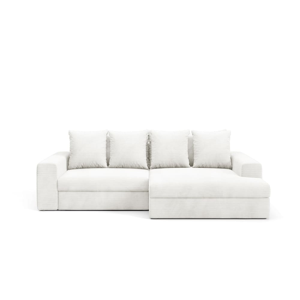 Canapé d'angle droit - pin