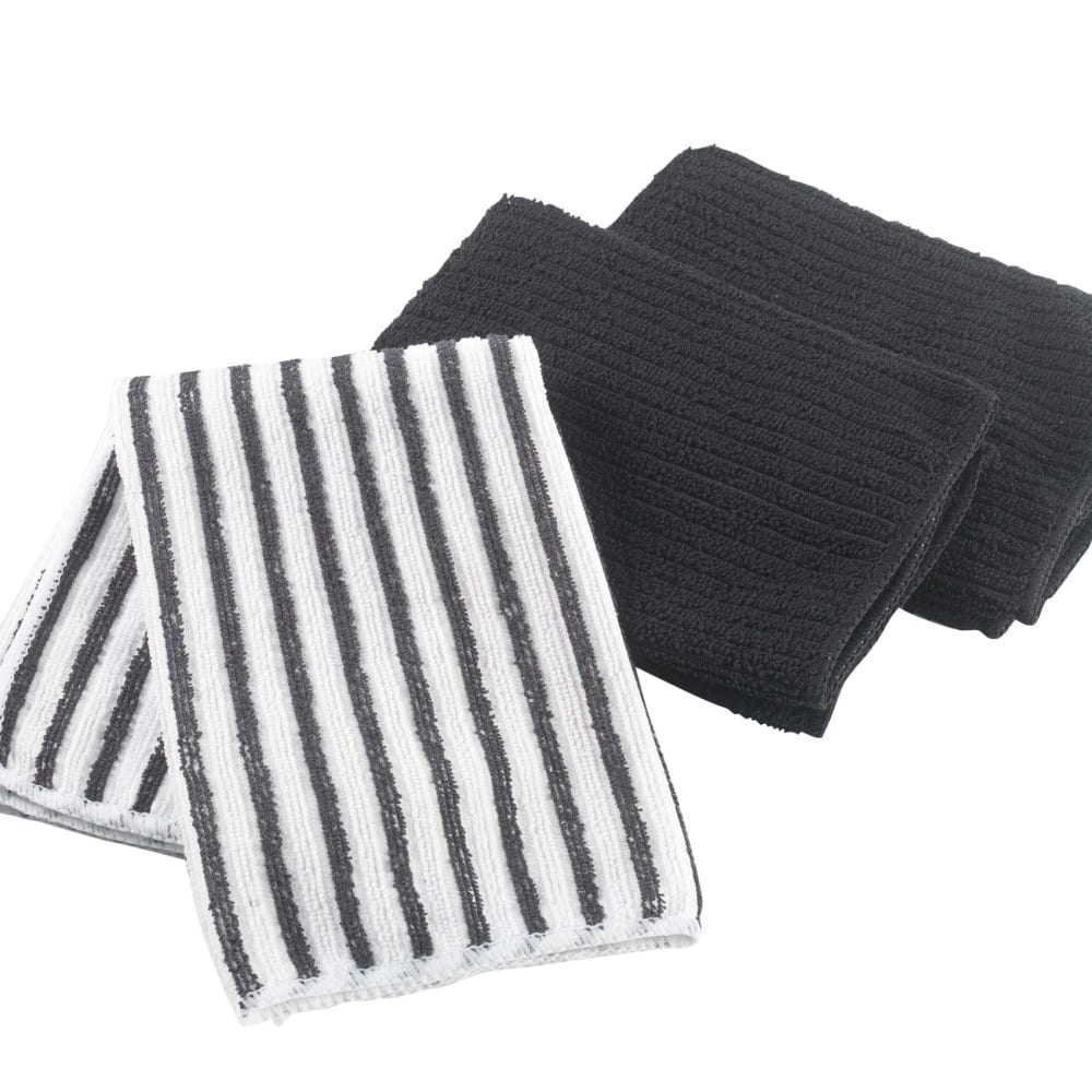 Lot de 3 torchons de cuisine en microfibre ultra-absorbants polyester