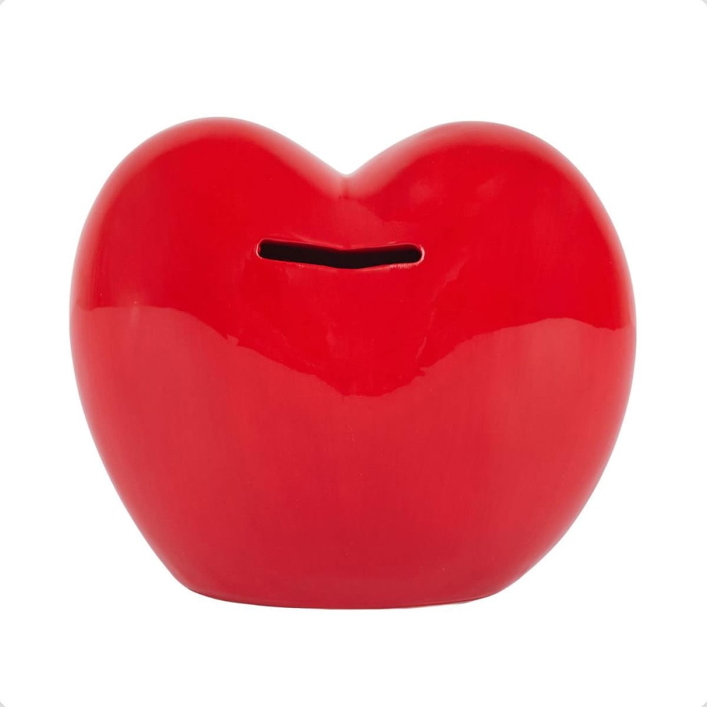 Tirelire coeur sweety en céramique — vue 4