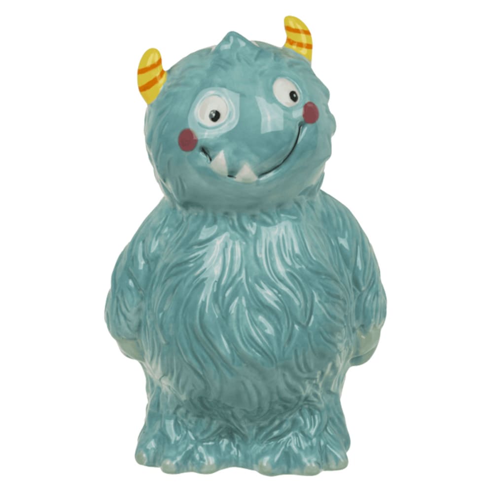 Tirelire monstre bleu